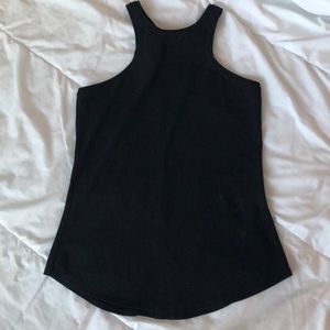 Small black high neck lululemon tank - small